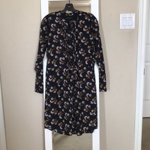 Floral paisley Banana Republic dress
